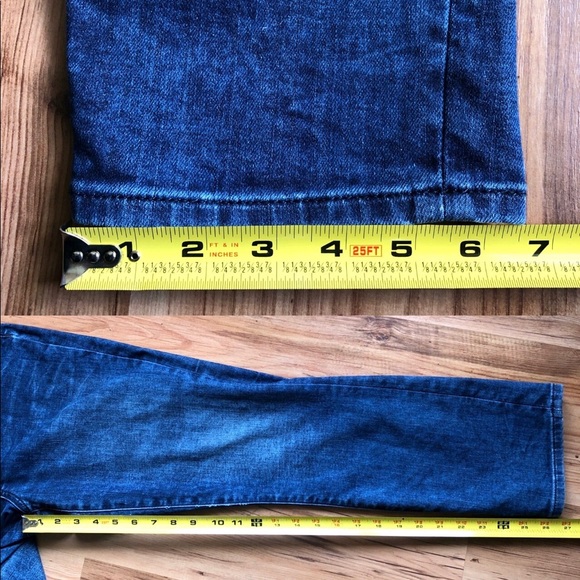 DKNY SoHo Skinny Crop Jeans Blue Size 6 Women’s - Picture 8 of 15